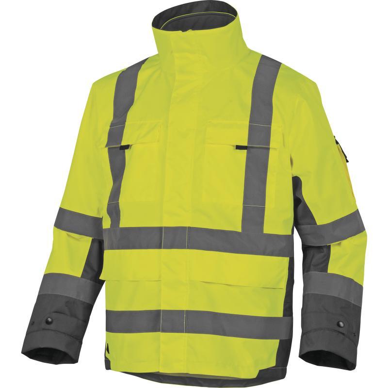 Parka HV 5 en 1 - Polyester Oxford enduit PU - Haute visibilité Classe 3 et 2 - Tarmac_0