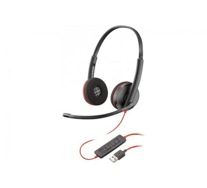 Plantronics Blackwire C3220 - Casque USB-A filaire avec 2 écouteurs - Référence 209745-22_0