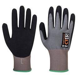 Portwest - Gants anti-coupures niveau C jauge 18 en mousse nitrile Gris / Noir Taille 10 - gris 5036108321728_0