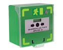 Rcp310g déclencheur manuel vert 3 contacts lumineux et sonore_0