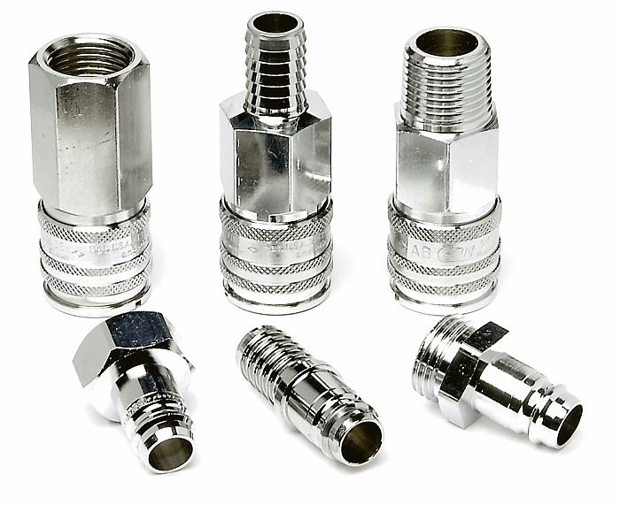 Séries 411 - Coupleur CEJN en laiton nickelé - Connectable d'une seule main pour circuits de refroidissement_0