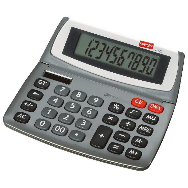 Calculatrice financière pratique Calculatrice comptable Calculatrice de  bureau pratique pour l'école de bureau