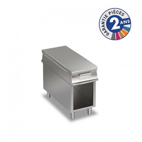 Élément neutre sur placard ouvert - 2 tiroirs - gamme 1100 - inox AISI 304 - 110necv450 - Baron_0