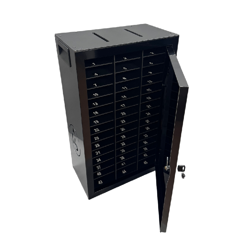 Armoire à téléphone verrouillable BTOK45 - 45 compartiments pour smartphones - Bravour®_0