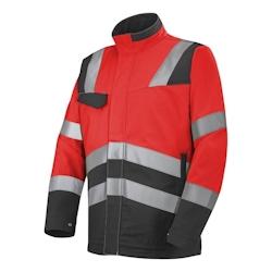 Cepovett - Blouson Fluo SAFE XP Rouge / Gris Taille 3XL - XXXL rouge 3603624526986_0