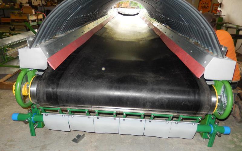 Convoyeur plat Manuplat - acier ou inox 316L - 1 à 40m - largeur bande 300 à 2000mm_0