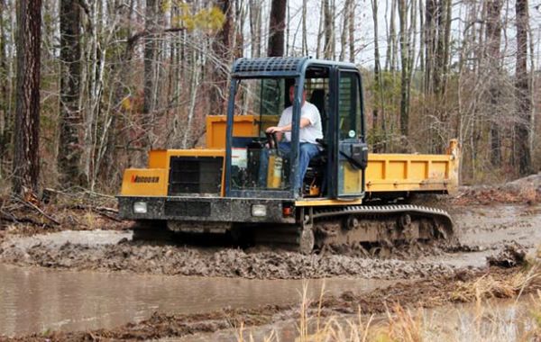 Dumper Rubber Crawler - Morooka - chenilles en caoutchouc_0