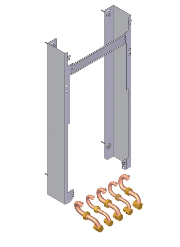 Kit de remplacement City Aquatronic/Citadine avec cadre réhausseur 40mm - Zena Colis HX16 réf 100016398_0