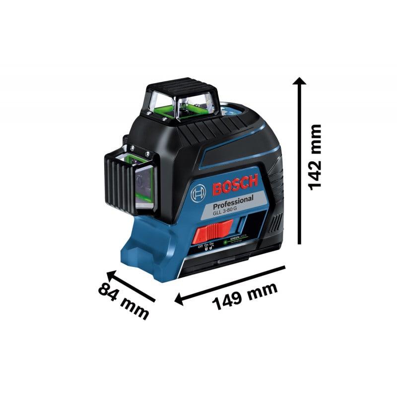 Laser d'intérieur Laser lignes GLL 3-80 G (version piles) - BOSCH | 0 601 063 Y00_0