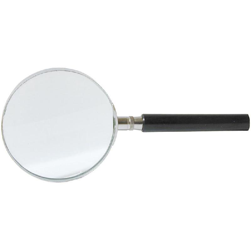 Loupe avec poignée - grossissement x4 - lentille 75 mm - Référence 417547_0