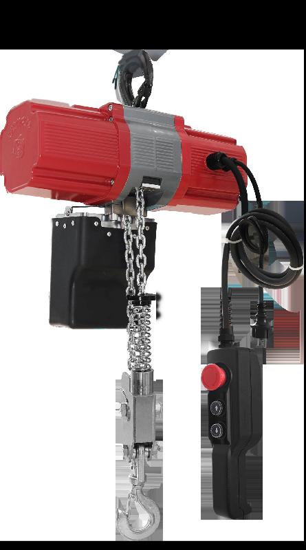 Palan électrique à chaîne 990 kg 6 m 850 W 230 V avec télécommande sans fil - Cycle de travail élevé MW Tools KT1006MR_0