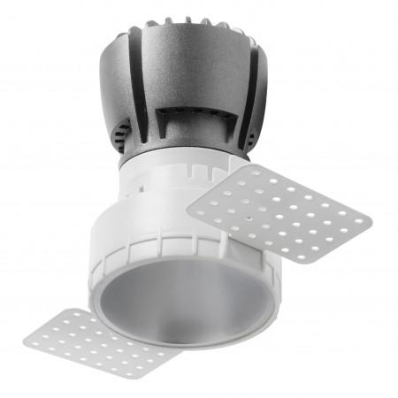 Plafonnier trimless Nok2T LED COB 7W 4000K blanc - Indeluz - IP20 - Diamètre 78 mm_0
