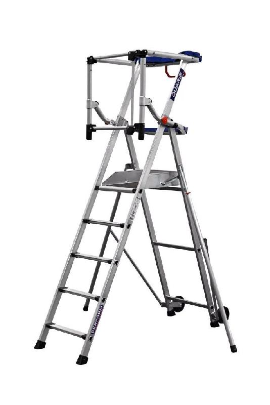 Plate-forme individuelle roulante avec stabilisateurs PERFORM 5 marches - DUARIB - 615905_0