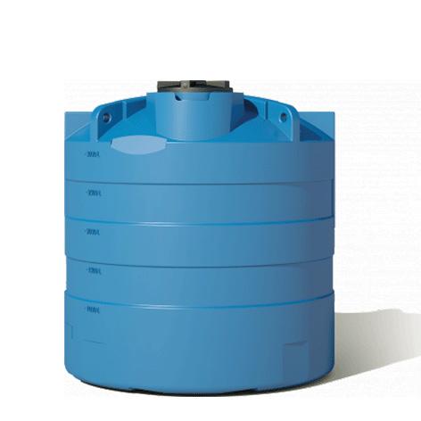 Réservoir rotomoulé en polyéthylène 3 000L aérien - qualité alimentaire, anti-UV_0