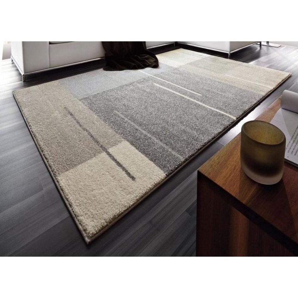 SAMOA DESIGN TAPIS PATCHWORK GRIS TAUPE 160X230 CM