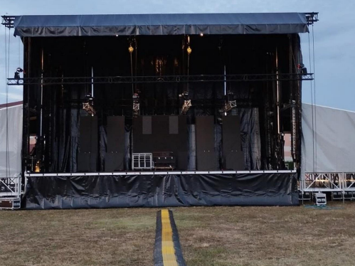 Scène mobile 3 en 1 - 80, 100 ou 120 m² - EMS Stage 100 Full_0