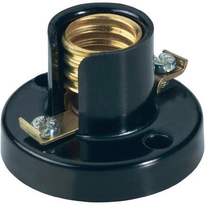 SOCLE - SUPPORT ISOLÉ POUR AMPOULE CULOT E14 CONNEXIONS À VISSER BARTHELME 419203