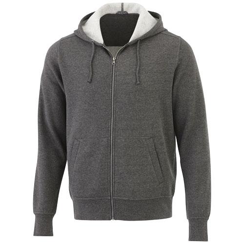 Cardigan Homme Avec Fermeture Éclair Et Poche Poitrine - Pull Chaud à Capuche, Style Décontracté | Tissu Extensible