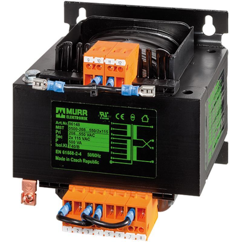 Transformateur monophasé 86151 - 1000 VA - Commande et isolement - Série MTS_0