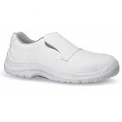 U-Power - Chaussures de sécurité basses antidérapantes LUCKY - Environnements secs et chauds - S1 SRC Blanc Taille 45 - 45 blanc matière synthéti_0