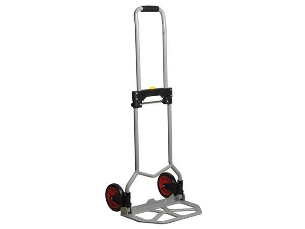 Diable pliable Velleman OHT9 - capacité 60 kg - hauteur réglable 69 à 96 cm - structure en acier_0