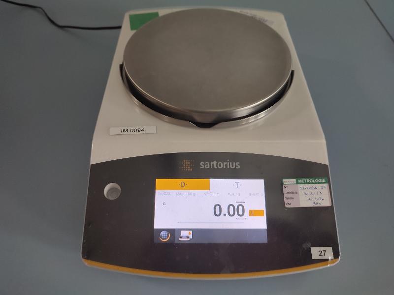 Balance de précision SARTORIUS QUINTIX 1102 1CFR  1100g / 0,01g_0