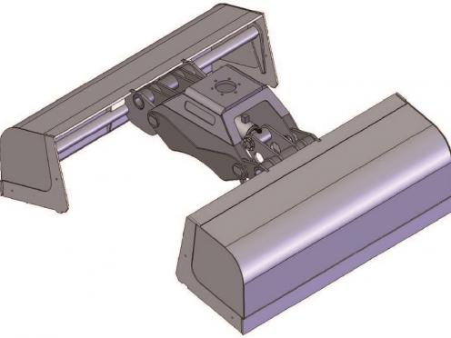 Bennes preneuses pour grues TGC1000 - Intermercato - ouverture 2,11 m, poids 663 kg, usage intensif_0