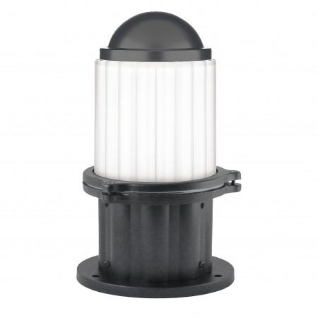 Borne d'éclairage public Cok IP55 Noir - E27 Maxi 70W - Hauteur 32 cm_0