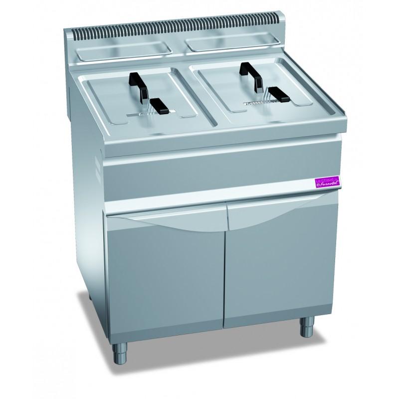 Friteuse professionnelle gaz sur coffre 2 x 15 litres - FG1515SC_0