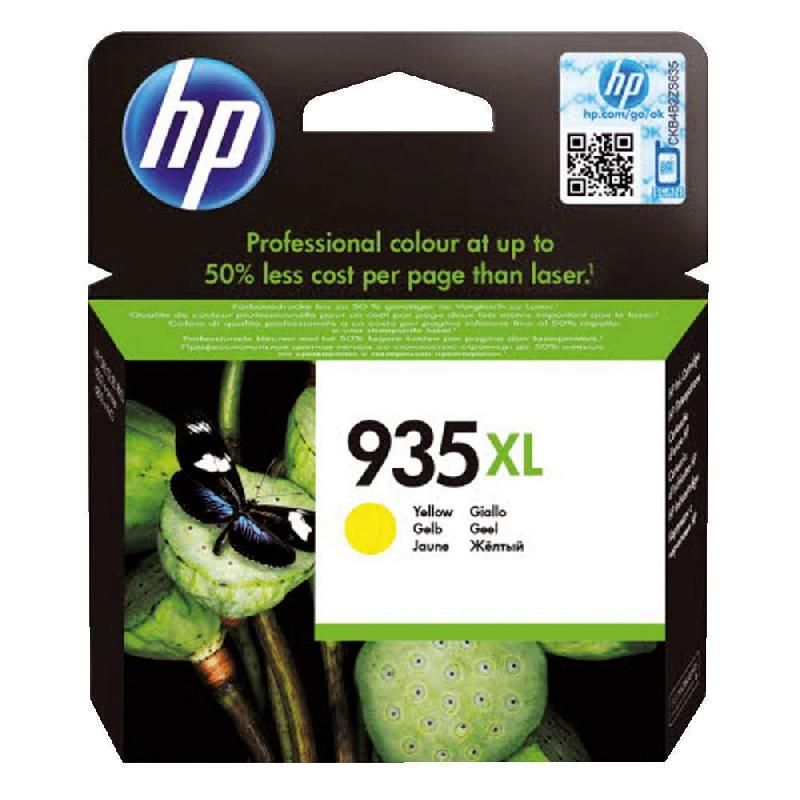 HEWLETT PACKARD CARTOUCHE D'ENCRE 935XL (C2P26AE) - GRANDE CAPACITÉ - COULEUR: JAUNE