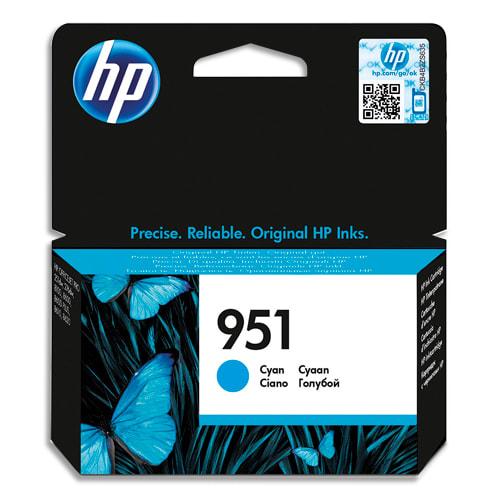 Hp 951 cartouche d'encre cyan authentique (cn050ae)_0