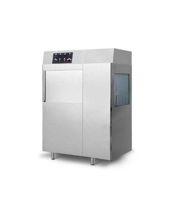 Lave-vaisselle convoyeur rack 11,25 kW - pompe de nettoyage - CHR - acier inoxydable AISI 304_0