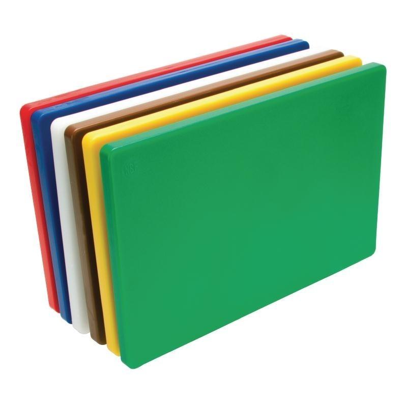 Lot de 6 planches à découper en basse densité - Hygiplas - 457 x 305 x 20 mm_0