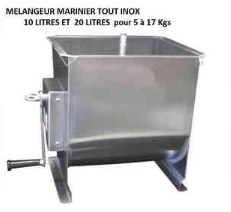 Melangeur marinier inox avec manivelle a demultiplication_0