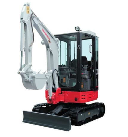 Mini-pelle Takeuchi TB23R - 2.5 tonnes - Très grande stabilité avec contrepoids et lame longue_0