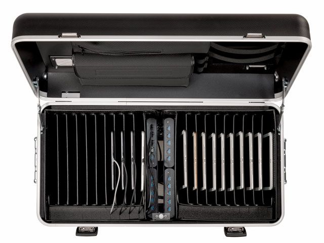 Paraproject Case TC20 - Valise de stockage et rechargement pour 20 tablettes avec HUB USB intelligents et sonde de température_0