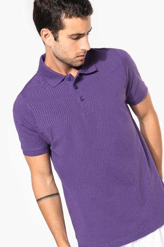 Polo piqué manches courtes homme - Réf : K241 - Kariban - 100% coton peigné, col bord-côte et large choix de tailles et coloris_0