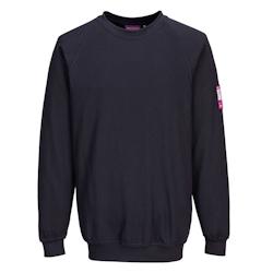 Portwest - Sweat-shirt manches longues antistatique bleu marine - Taille S - Textile FR12NARS_0