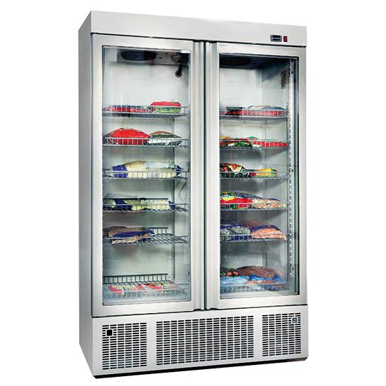 Réfrigérateur 1 porte en verre 360L