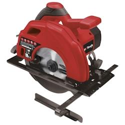Scie circulaire 710W Disque 140mm découpe 45° Epaisseur coupe 45 mm corps aluminium ITOOLS - rouge 3760120105395_0