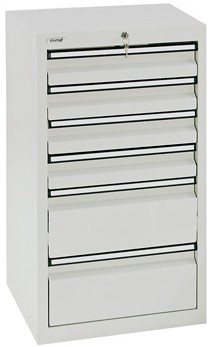 Armoire à tiroirs monobloc avec 6 tiroirs h900xl500xp500mm_0
