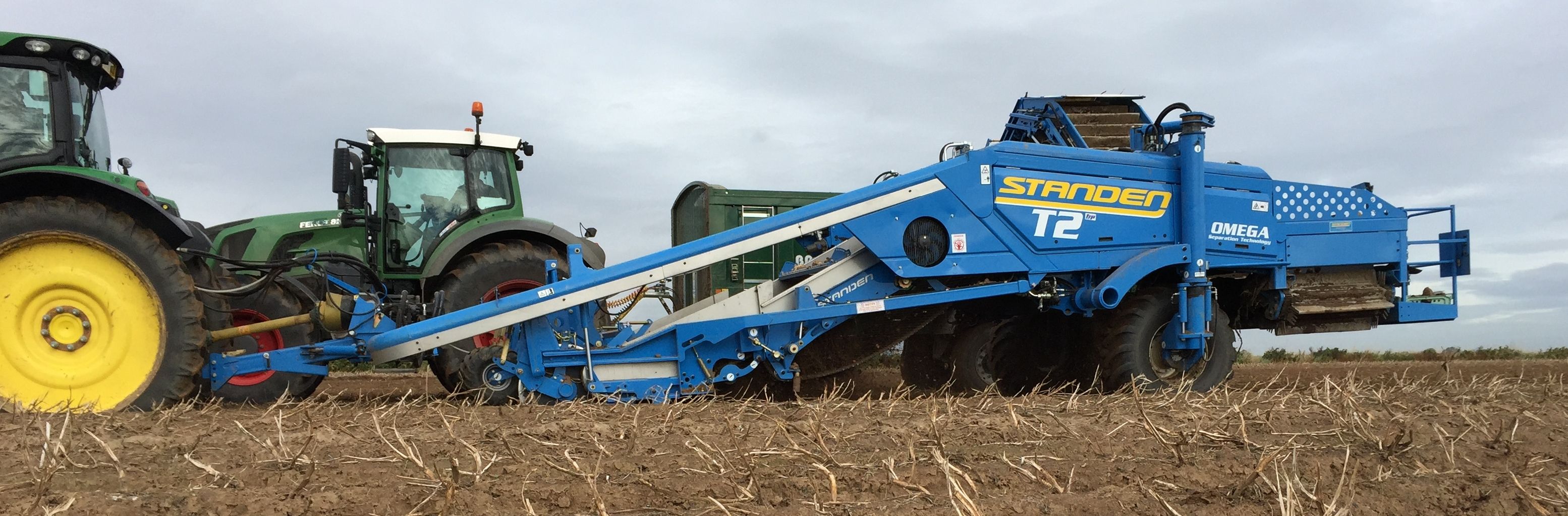 Arracheuse de pommes de terre standen t2 - standen engineering ltd - puissance 170 hp_0