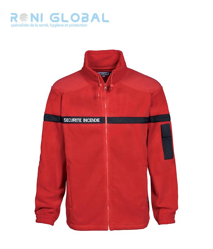 BLOUSON POLAIRE SECURITE INCENDIE EN POLYESTER - CITY GUARD_0