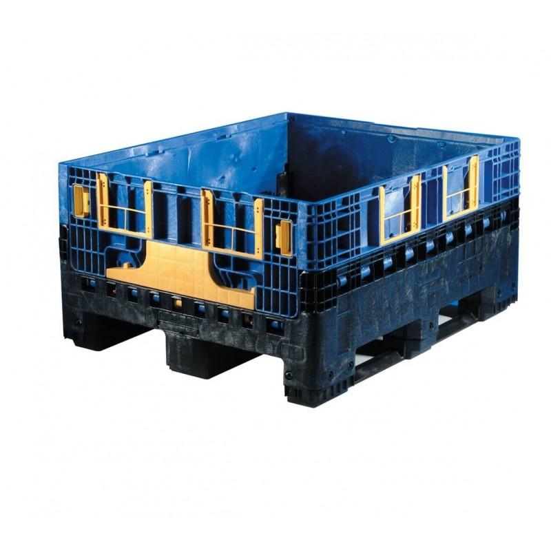 Caisse-palette pliable Allibert - FL059518 - pour l'industrie automobile - dimensions 1200x1000 mm - charge 500 à 750 kg_0