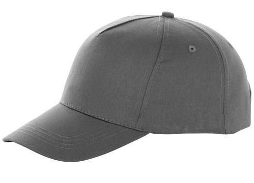 Casquette 5 panneaux Brunswick - boucle métal - coton 155-160 g/m²_0