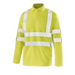 Cepovett - Polo manches longues Fluo Base 2 Jaune Taille M - M 3184379338647_0