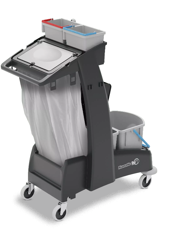 Chariot de nettoyage MM-4T MULTIMATIC Numatic - compact, double seau et technologie ReFlo_0