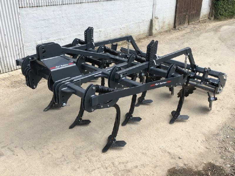 Déchaumeur Agri System polyvalent 3.0m non-stop AK - Occasion - 10 dents ressort, rouleau tubes ou barres plates_0