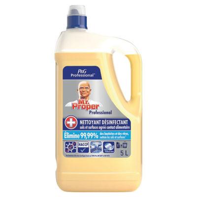 Désinfectant multi-surfaces nettoyant HACCP Mr Propre citron 5 L_0