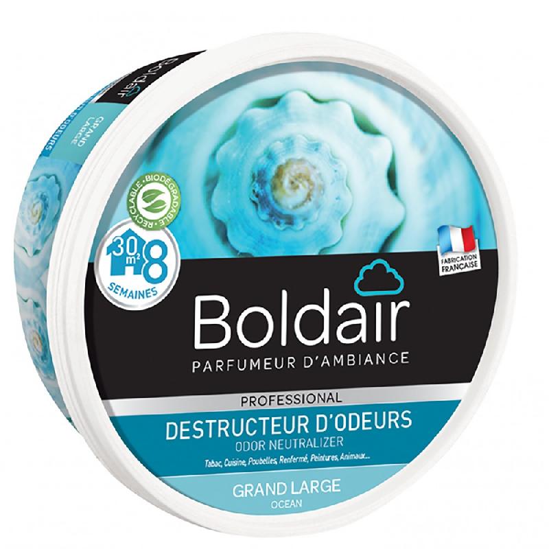 Destructeur d'odeur gel BOLDAIR - Odeur marine - 300 g - Longue durée jusqu'à 8 semaines_0